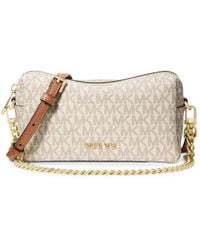 Michael Kors - Monogram-Print Shoulder Bag - Lyst