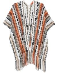Missoni - ジグザグ ケープ - Lyst