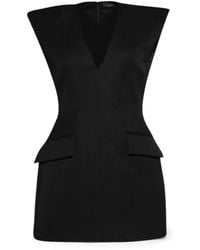 Wardrobe NYC - X Rhw Robe Courte Sculpted - Lyst