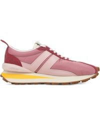 Lanvin - Zapatillas Bumpr Rose Foncé/Rose - Lyst