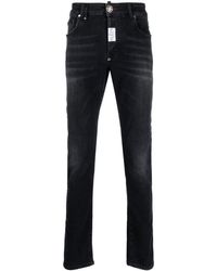Philipp Plein - Super Straight Cotton Jeans - Lyst