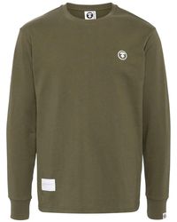 Aape By A Bathing Ape - Moonface Logo Long Sleeve T-Shirt - Lyst