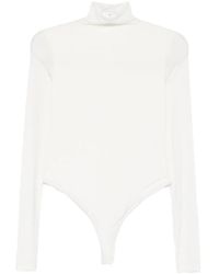 Wardrobe NYC - Turtleneck Long-Sleeve Bodysuit - Lyst