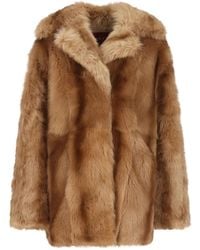 Gucci - Shearling Coat - Lyst