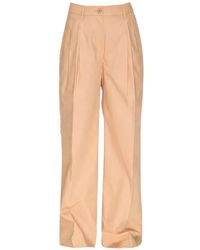 Ecoalf - Oniar Pleated Trousers - Lyst