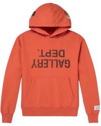 GALLERY DEPT. - Logo-Print Appliquéd Hoodie - Lyst