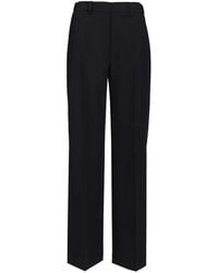 Al Duca d'Aosta - Pressed-Crease Wide-Leg Trousers - Lyst