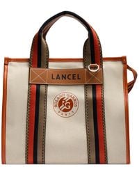 Lancel - X Oland Garros M Zip Tote Bag - Lyst