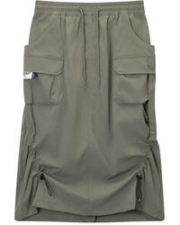 Musium Div. - Cargo-Pockets Midi Skirt - Lyst