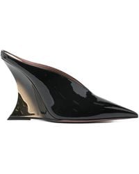 Paris Texas - Nina Pointed-Toe Mules - Lyst