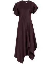 Victoria Beckham - Robe Asymétrique À Empiècements - Lyst