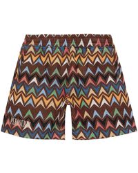 Pleasures - Shorts con stampa jacquard - Lyst