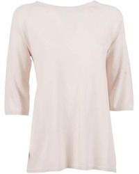 Kangra - Seamless Three-Quarter Sleeve T-Shirt - Lyst