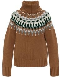Bogner - Ingrid Rollkragenpullover Mit Muster - Lyst