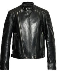 Balmain - Klassische Lederjacke - Lyst