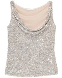 Naeem Khan - Sequin-Embellished Top - Lyst