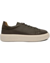 Henderson - Leone Pebbled Leather Sneakers - Lyst