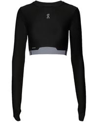 On Shoes - Train Cropped Top - Lyst