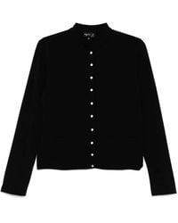 agnès b. - Press-Stud Fastening Jacket - Lyst