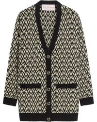 Valentino Garavani - Toute La V Cardigan - Lyst