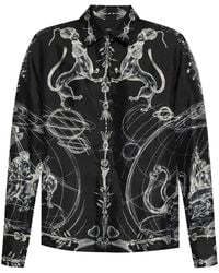 Fabiana Filippi - Graphic-Print Silk Shirt - Lyst