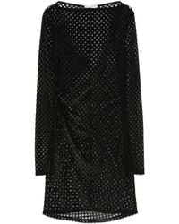 Patrizia Pepe - Mesh Mini Dress - Lyst