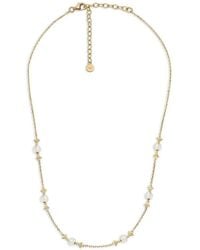 Emporio Armani - Eagle-Charm Necklace - Lyst