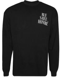 1989 STUDIO - Rue Saint-Honoré Long-Sleeve Sweatshirt - Lyst