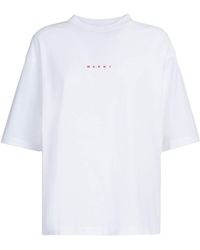Marni - T-shirt à logo imprimé - Lyst