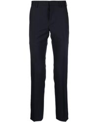 Sandro - Mid-rise Tapered-leg Trousers - Lyst