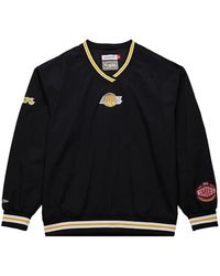 Mitchell & Ness - Los Angeles Lakers V-Neck Sweatshirt - Lyst