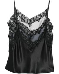 Viktor & Rolf - Lace-Trim Triple-Layer Blouse - Lyst