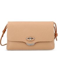 Zanellato - Petit Sac Porté Épaule En Cuir Lettera - Lyst