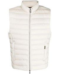 Moorer - Padded Zip-Up Gilet - Lyst