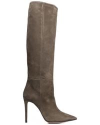 Anna F. - Pointed-Toe Stiletto-Heel Boots - Lyst