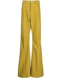 Rick Owens - Pantalon En Coton À Coupe Ample - Lyst