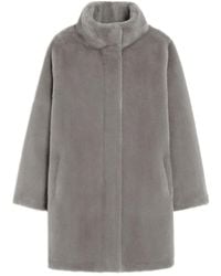 Apparis - Blair Funnel-Neck Coat - Lyst