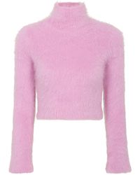 Rabanne - Cut Out-detail Cropped Jumper - Lyst