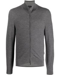 Brioni - Front-zip Sweater - Lyst