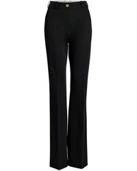 Patou - Organic-Cotton Flared Trousers - Lyst