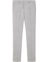 Versace - Tailored Wool-Blend Trousers - Lyst