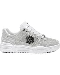 Philipp Plein - Low-Top Predator V2 Strass Sneakers - Lyst