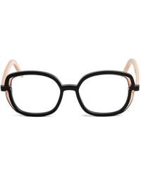 Face A Face - Brille Mit Eckigem Gestell - Lyst
