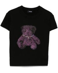 we11done - T-Shirt Mit Grafischem Print - Lyst