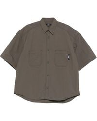 Comme des Garçons - Logo-Patch Short-Sleeve Shirt - Lyst
