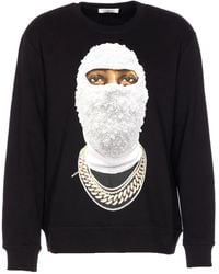 ih nom uh nit - Mask-Print Crew-Neck Sweatshirt - Lyst