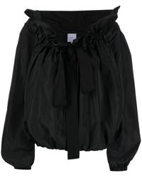 Patou - Blouse En Coton Biologique À Lien De Resserrage - Lyst