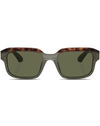 Alain Mikli - Graphic-Print Rectangle-Frame Sunglasses - Lyst