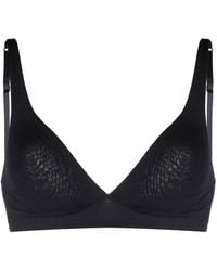 Hanro - Semi-Sheer Triangle Bra - Lyst