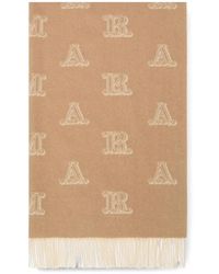 Max Mara - Jacquard-Schal Mit Monogramm - Lyst